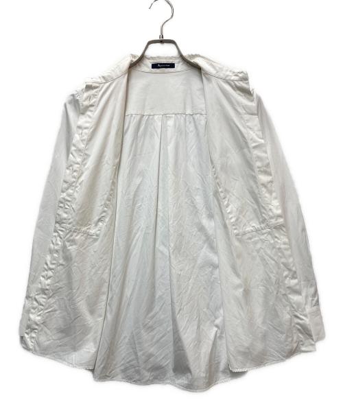 Aquascutum（アクアスキュータム）Aquascutum (アクアスキュータム) シャツ ホワイト サイズ:フリーの古着・服飾アイテム