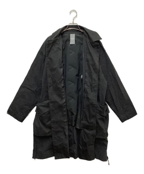 emulation（エミュレーション）emulation (エミュレーション) エクスパンションコート ブラック サイズ:Sの古着・服飾アイテム