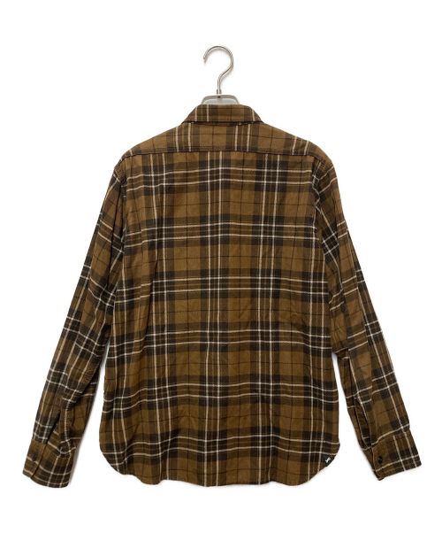 Denham（デンハム）Denham (デンハム) チェックシャツ ブラウン サイズ:Sの古着・服飾アイテム