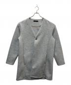 ARTISANアルチザン）の古着「ダンボールニット はっぴコート」｜グレー