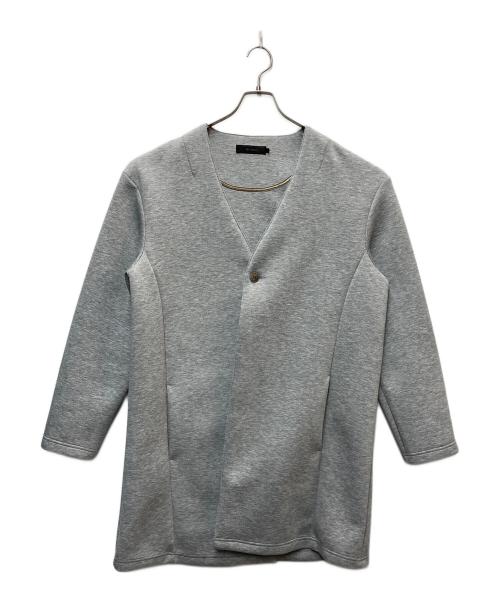 ARTISAN（アルチザン）ARTISAN (アルチザン) ダンボールニット はっぴコート グレー サイズ:Lの古着・服飾アイテム