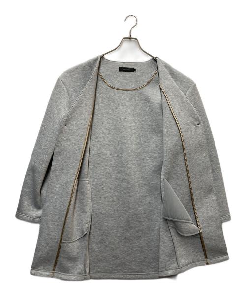 ARTISAN（アルチザン）ARTISAN (アルチザン) ダンボールニット はっぴコート グレー サイズ:Lの古着・服飾アイテム