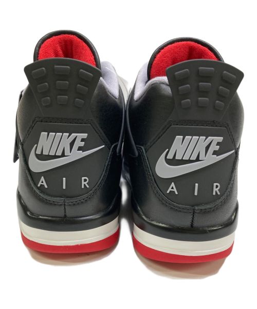 NIKE（ナイキ）NIKE (ナイキ) AIR JORDAN 4 RETRO Bred Reimagined ブラック サイズ:26㎝ 未使用品の古着・服飾アイテム