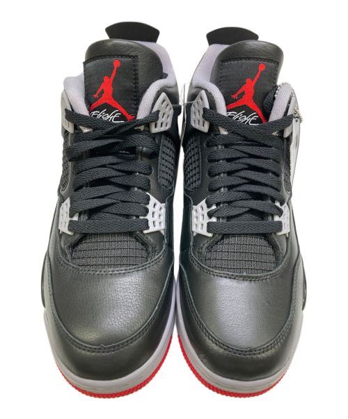 NIKE（ナイキ）NIKE (ナイキ) AIR JORDAN 4 RETRO Bred Reimagined ブラック サイズ:26㎝ 未使用品の古着・服飾アイテム