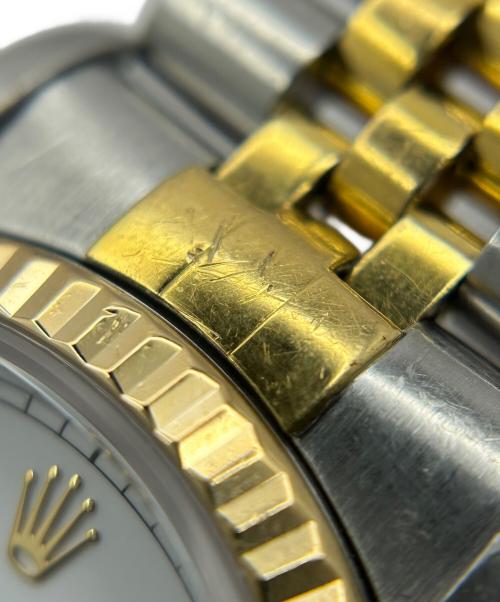 ROLEX（ロレックス）ROLEX (ロレックス) DATEJUST デイトジャスト 36 Ref.16233 白文字盤 サイズ:36.0mm/18.0cm/20コマの古着・服飾アイテム