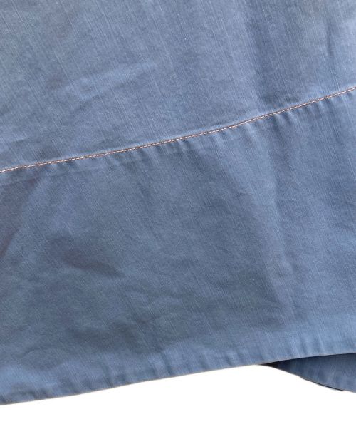 MADISON BLUE（マディソンブルー）MADISON BLUE (マディソンブルー) BACK SATIN MAXI FLARE SKIRT ブルー サイズ:02の古着・服飾アイテム