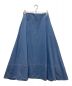 MADISON BLUE (マディソンブルー) BACK SATIN MAXI FLARE SKIRT ブルー サイズ:02：9000円
