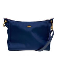 BURBERRY BLUE LABEL（バーバリーロンドンブルーレーベル）の古着「ショルダーバッグ」｜ネイビー