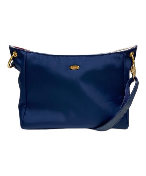 BURBERRY BLUE LABEL（バーバリーロンドンブルーレーベル）BURBERRY BLUE LABEL (バーバリーブルーレーベル) ショルダーバッグ ネイビーの古着・服飾アイテム