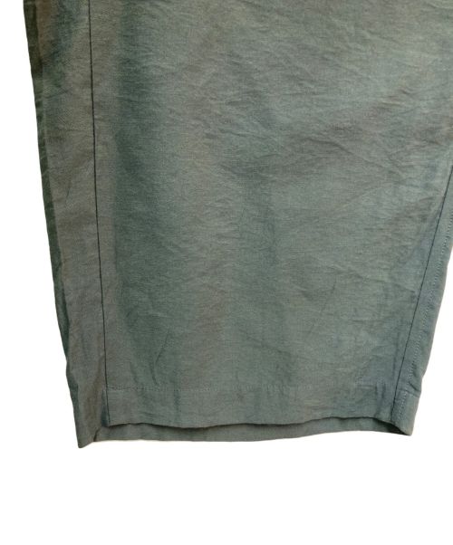 YOKE（ヨーク）YOKE (ヨーク) EASY WIDE PANTS グリーン サイズ:2の古着・服飾アイテム