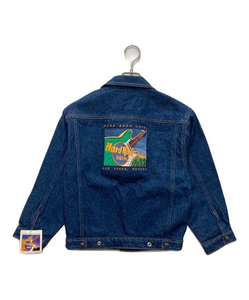 Hard Rock HOTEL（ハードロックホテル）Hard Rock HOTEL (ハードロックホテル) デニムジャケット ネイビー サイズ:LG 未使用品の古着・服飾アイテム