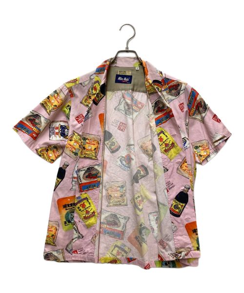 KEONI OF HAWAII（ケオニオブハワイ）KEONI OF HAWAII (ケオニオブハワイ) アロハシャツ ピンク サイズ:Sの古着・服飾アイテム