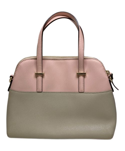 Kate Spade（ケイトスペード）Kate Spade (ケイトスペード) 2WAYバッグ ピンクベージュの古着・服飾アイテム