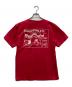 STUDIO D'ARTISAN (ステュディオダルチザン) USAコットンTシャツ レッド サイズ:L：2500円