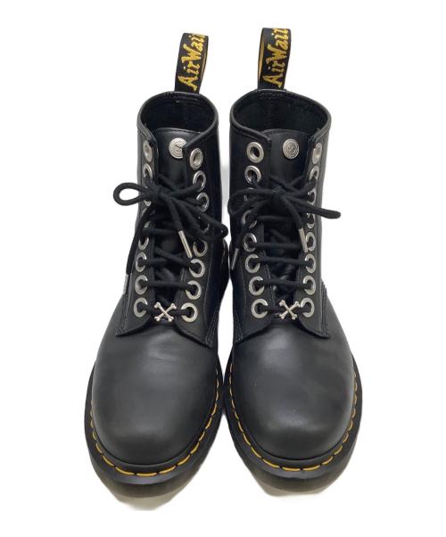 Dr.Martens（ドクターマーチン）Dr.Martens (ドクターマーチン) THE GREAT FROG COLLABORATION 8ホールブーツ ブラック サイズ:26の古着・服飾アイテム