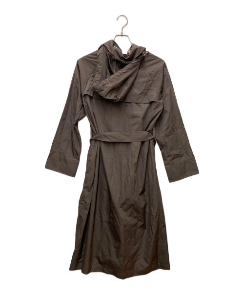 Aquascutum（アクアスキュータム）Aquascutum (アクアスキュータム) レインコート ブラウン サイズ:M 未使用品の古着・服飾アイテム