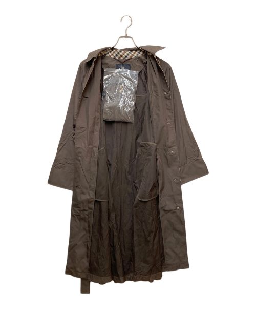 Aquascutum（アクアスキュータム）Aquascutum (アクアスキュータム) レインコート ブラウン サイズ:M 未使用品の古着・服飾アイテム