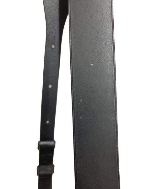 HYKE（ハイク）HYKE (ハイク) CHACOLI (チャコリ) ラビットファーショルダーバッグ ブラック×グレーの古着・服飾アイテム