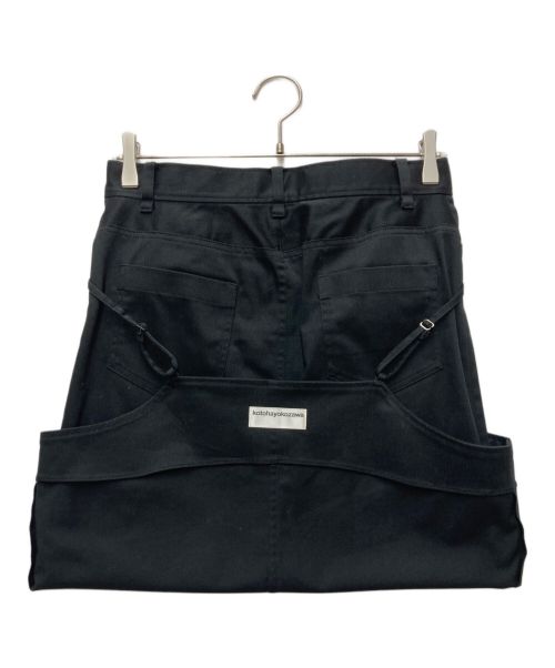 kotohayokozawa（コトハヨコザワ）kotohayokozawa (コトハヨコザワ) Convertible skirt ブラック サイズ:-の古着・服飾アイテム