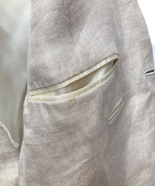 Belvest（ベルヴェスト）Belvest (ベルヴェスト) テーラードジャケット アイボリー サイズ:46の古着・服飾アイテム