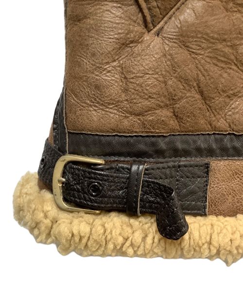 Golden Bear（ゴールデンベア）Golden Bear (ゴールデンベア) 80sムートンジャケット ブラウン サイズ:Mの古着・服飾アイテム