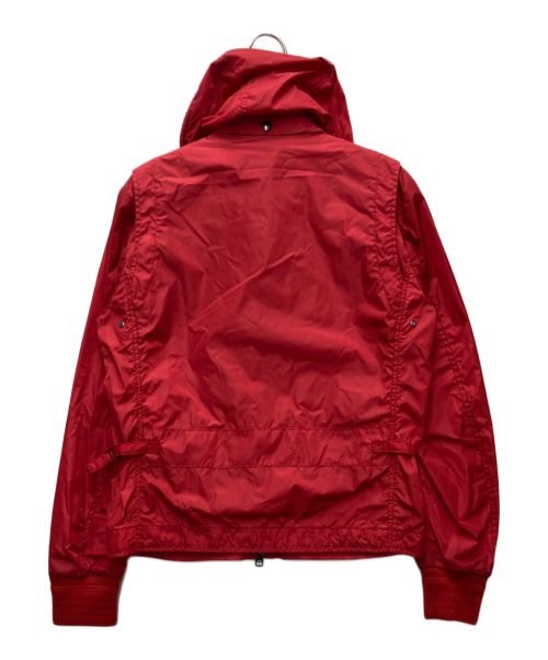 MONCLER（モンクレール）MONCLER (モンクレール) ナイロンジャケット レッドの古着・服飾アイテム