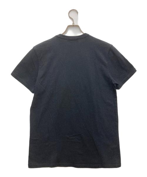 maison kitsune（メゾンキツネ）maison kitsune (メゾンキツネ) TEE-SHIRT HANDWRITING ブラック サイズ:XSの古着・服飾アイテム