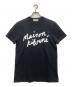 maison kitsune（メゾンキツネ）の古着「TEE-SHIRT HANDWRITING」｜ブラック