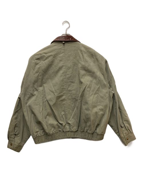 Dunbrooke（ダンブルック）Dunbrooke (ダンブルック) NAVIGATOR JACKET カーキ×ブラウン サイズ:XLの古着・服飾アイテム
