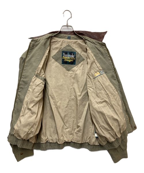 Dunbrooke（ダンブルック）Dunbrooke (ダンブルック) NAVIGATOR JACKET カーキ×ブラウン サイズ:XLの古着・服飾アイテム