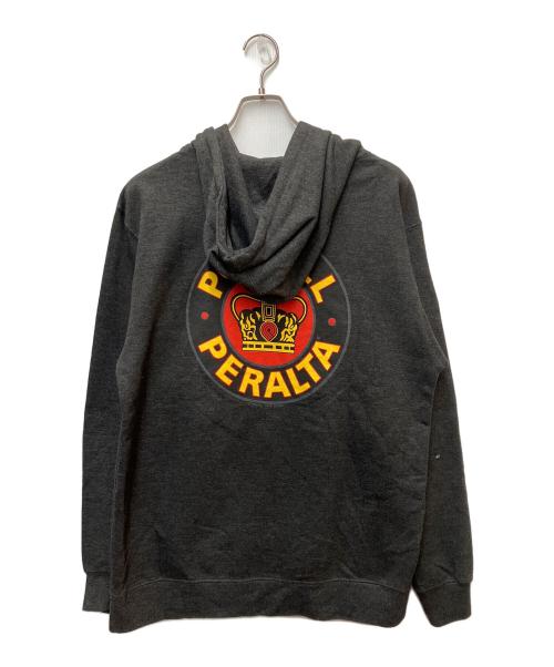 powell peralta（パウエルペラルタ）powell peralta (パウエルペラルタ) プルオーバーパーカー グレー サイズ:38の古着・服飾アイテム