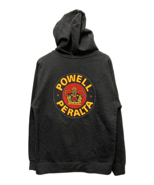 powell peralta（パウエルペラルタ）powell peralta (パウエルペラルタ) プルオーバーパーカー グレー サイズ:38の古着・服飾アイテム