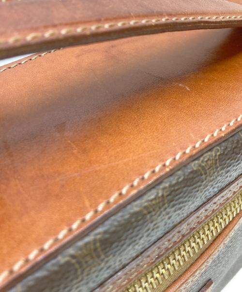 CELINE（セリーヌ）CELINE (セリーヌ) マカダムバニティポーチ ブラウンの古着・服飾アイテム
