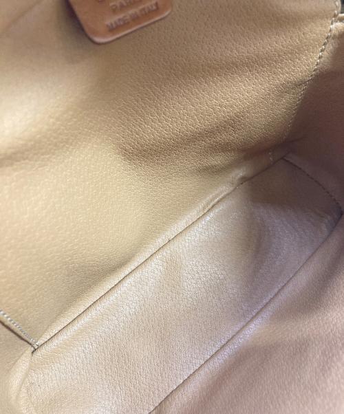 CELINE（セリーヌ）CELINE (セリーヌ) マカダムバニティポーチ ブラウンの古着・服飾アイテム