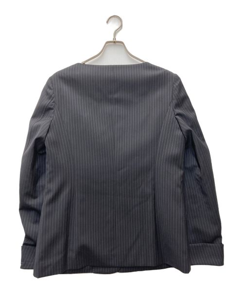 OPEN YY（オープンワイワイ）OPEN YY (オープンワイワイ) SQUARE NECK JACKET ブラック サイズ:1 未使用品の古着・服飾アイテム