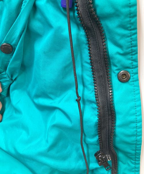 Columbia（コロンビア）Columbia (コロンビア) ナイロンジャケット ブラック×グリーン×パープル サイズ:XLの古着・服飾アイテム