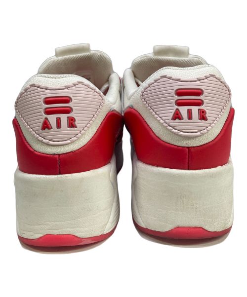 NIKE（ナイキ）NIKE (ナイキ) W AIR MAX 90 LV8 ホワイト×ピンク サイズ:US5の古着・服飾アイテム