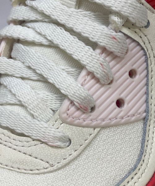 NIKE（ナイキ）NIKE (ナイキ) W AIR MAX 90 LV8 ホワイト×ピンク サイズ:US5の古着・服飾アイテム