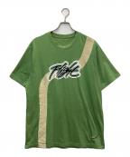 NIKEナイキ）の古着「FLIGHT刺繍Tシャツ」｜グリーン