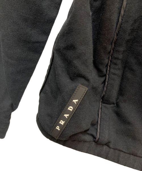 PRADA（プラダ）PRADA (プラダ) ジップパーカー ブラック サイズ:Mの古着・服飾アイテム