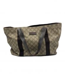 GUCCI（グッチ）の古着「GGプラストートバッグ」｜ブラウン