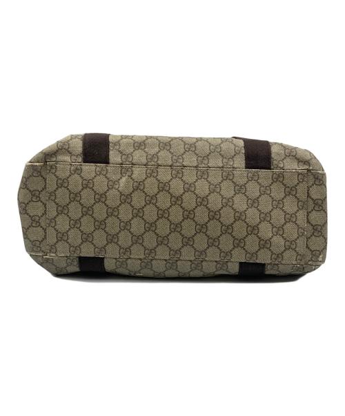 GUCCI（グッチ）GUCCI (グッチ) GGプラストートバッグ ブラウンの古着・服飾アイテム