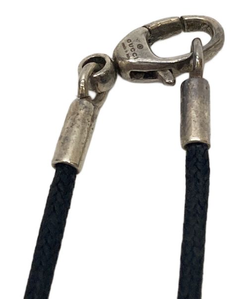 GUCCI（グッチ）GUCCI (グッチ) ナンバープレートシルバーネックレスの古着・服飾アイテム