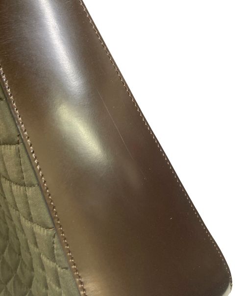 BALLY（バリー）BALLY (バリー) キルティングショルダーバッグ ブラウンの古着・服飾アイテム