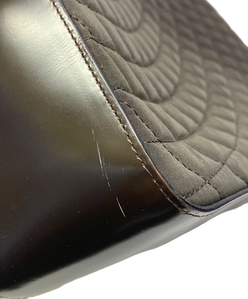 BALLY（バリー）BALLY (バリー) キルティングショルダーバッグ ブラウンの古着・服飾アイテム