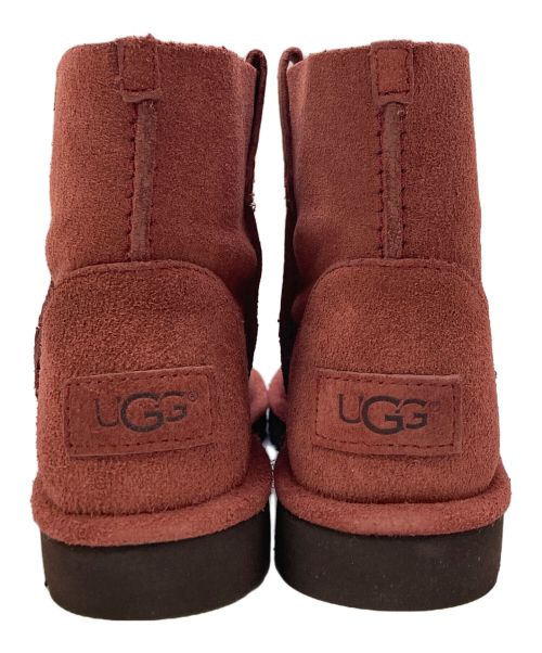 UGG（アグ）UGG (アグ) W CLASSIC UNLINED MINI レッド サイズ:US6の古着・服飾アイテム