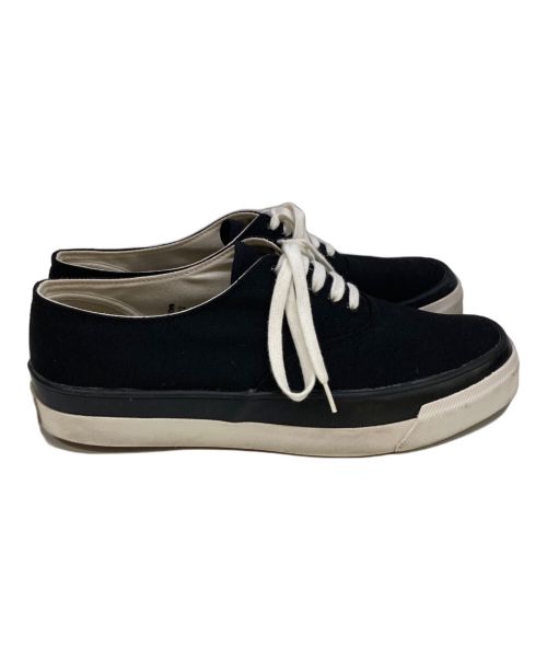 KAPTAIN SUNSHINE（キャプテンサンシャイン）KAPTAIN SUNSHINE (キャプテンサンシャイン) BEAMS PLUS (ビームスプラス) WOOL DECK ブラック サイズ:26.5cmの古着・服飾アイテム