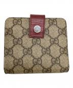 GUCCIグッチ）の古着「2つ折り財布 GGスプリーム」