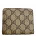 GUCCI (グッチ) 2つ折り財布 GGスプリーム：8000円