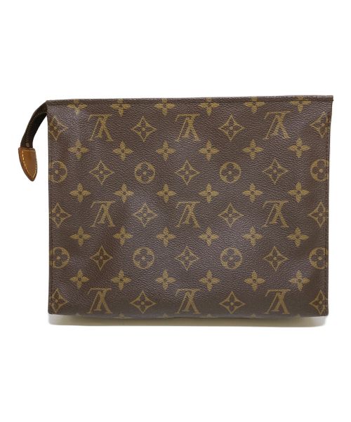 LOUIS VUITTON（ルイ ヴィトン）LOUIS VUITTON (ルイ ヴィトン) モノグラム ポシェットトワレット26 ブラウンの古着・服飾アイテム